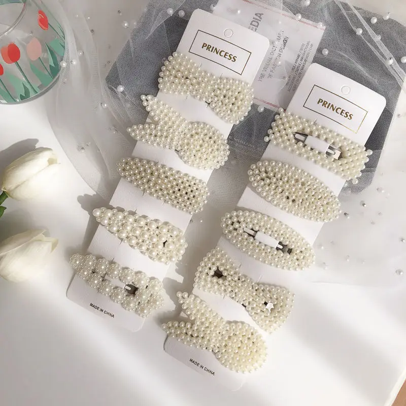 Korean Ins Pearl Hairpin Clip for Ladies - Image 32
