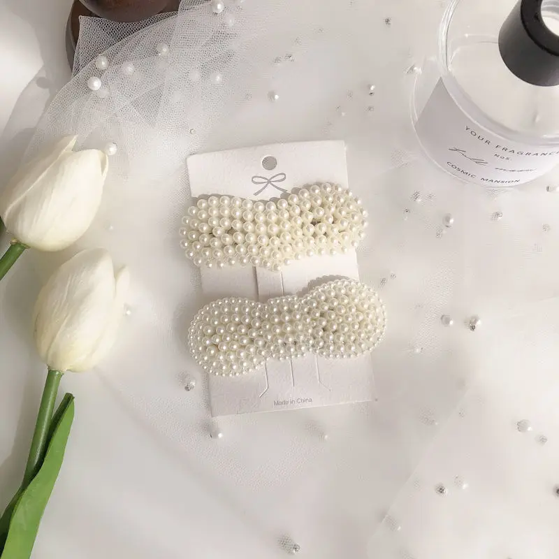 Korean Ins Pearl Hairpin Clip for Ladies - Image 8