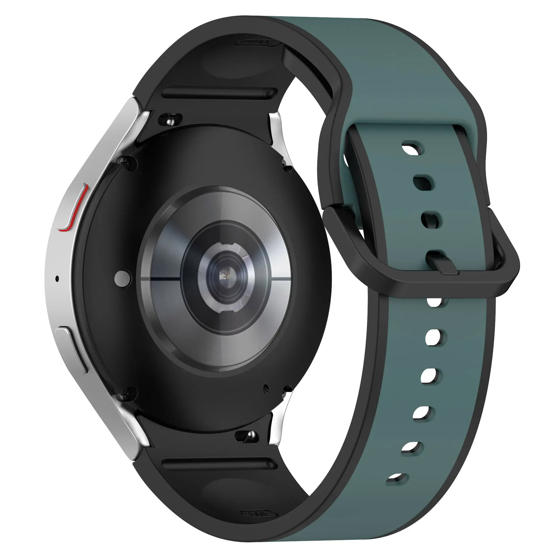 Samsung Galaxy Watch5 with Orange Silicone Strap - Image 10