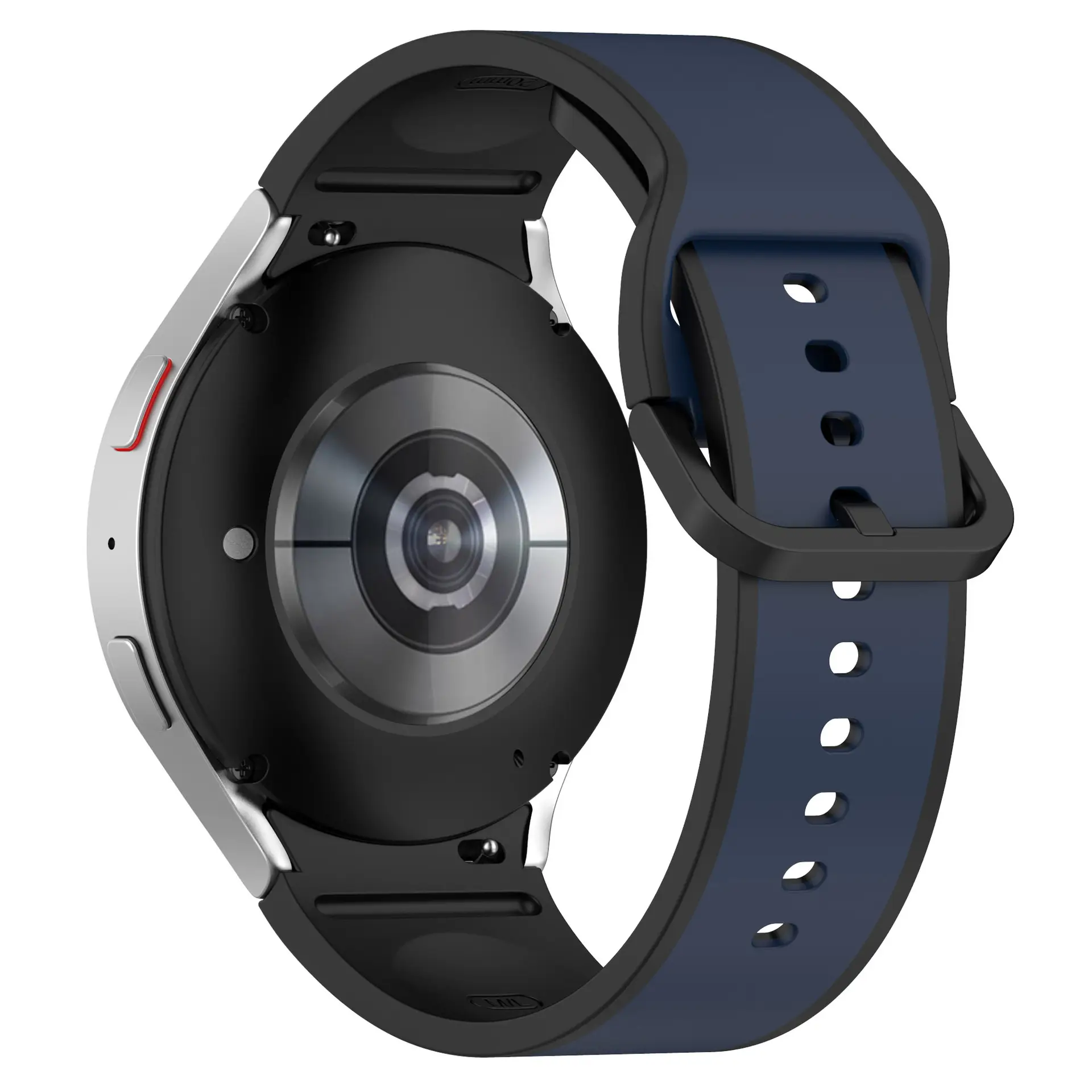 Samsung Galaxy Watch5 with Orange Silicone Strap - Image 11