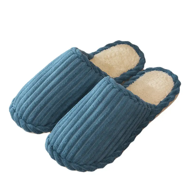 Women's Cotton Slippers Warm Non-Slip Autumn Winter - Image 46