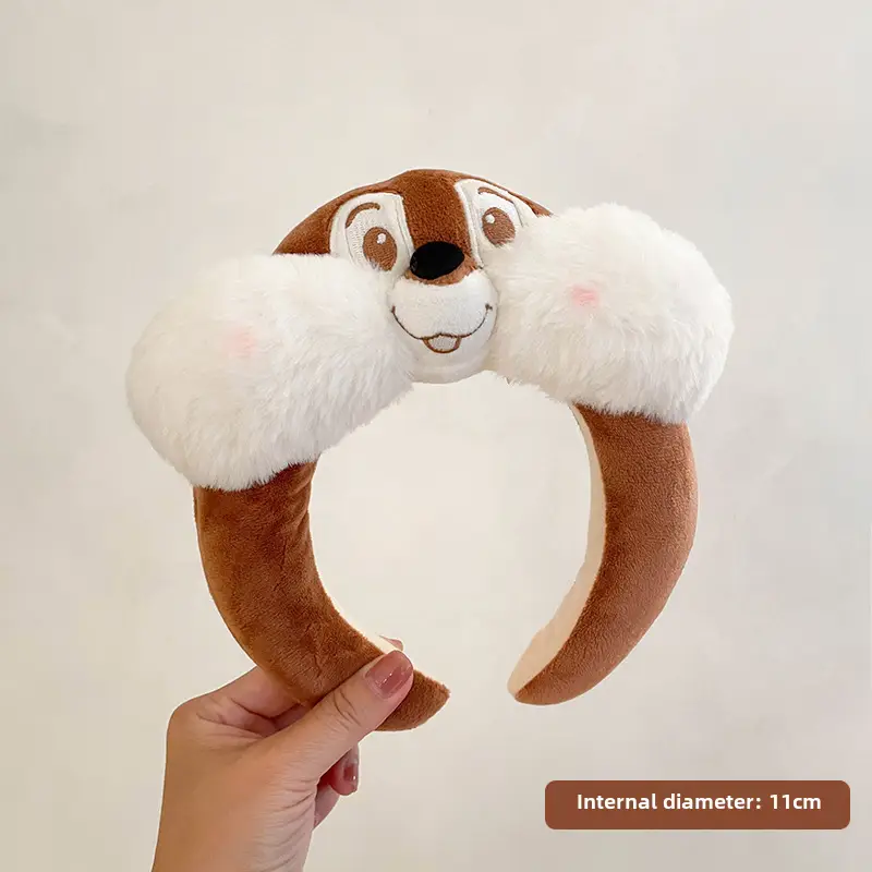 Strawberry Bear Wash Face Hairband for Girls