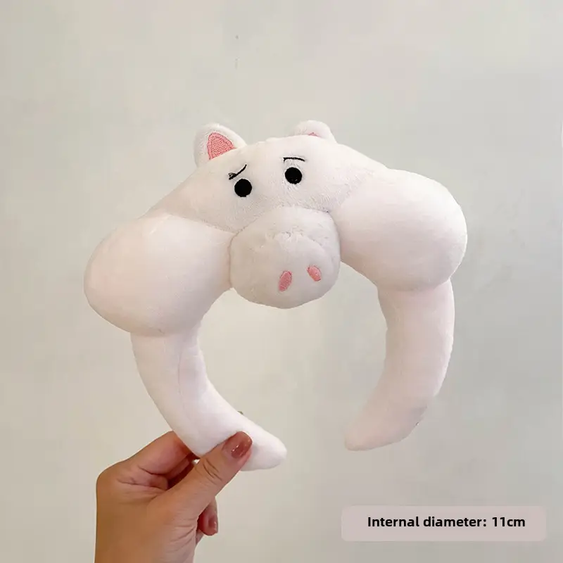 Strawberry Bear Wash Face Hairband for Girls