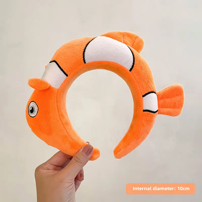 Strawberry Bear Wash Face Hairband for Girls