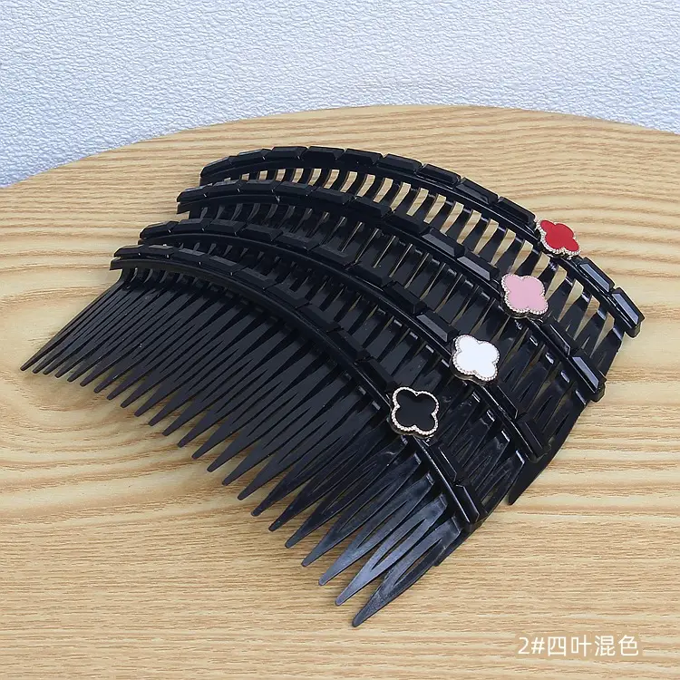 Large Rhinestone Hair Comb with Ball Head Design - Image 2
