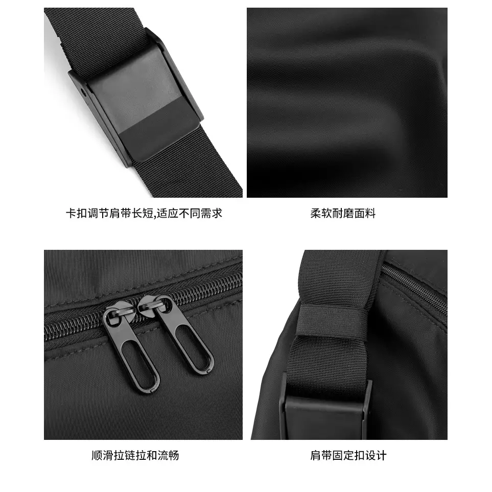 Men's Waterproof Sports Bag Large Capacity Lightweight Travel Fitness - Image 4