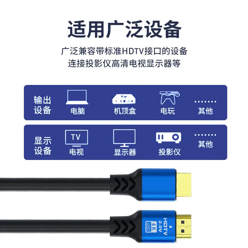 4K HDMI Cable for PC TV Projector Set - Image 6