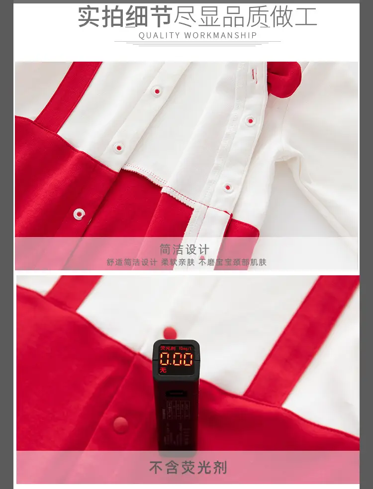Red Little Dress Baby Jumpsuit Spring Autumn Gentleman Style — feature 11