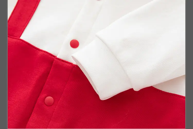 Red Little Dress Baby Jumpsuit Spring Autumn Gentleman Style — feature 8