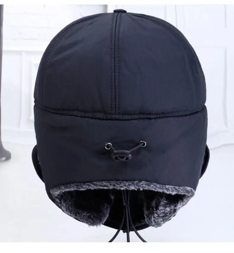 Winter Fleece Lined Cap for Men, Thickened Heattech Cold-Proof — feature 7
