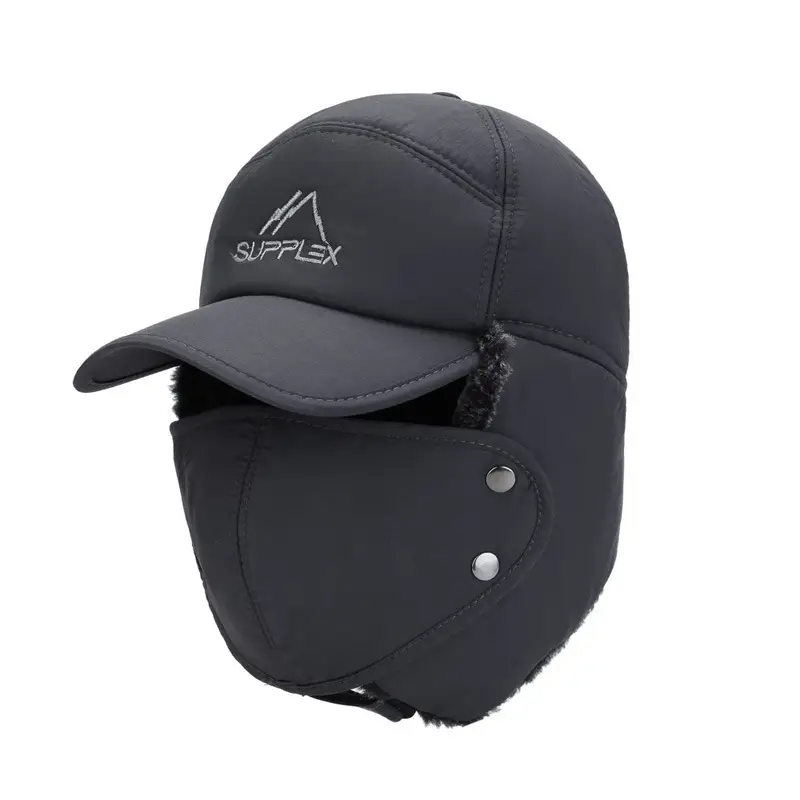 Winter Fleece Lined Cap for Men, Thickened Heattech Cold-Proof - Image 2