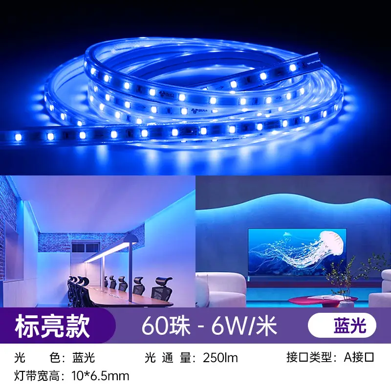 LED Ceiling Light Strip 220V High Voltage Living Room