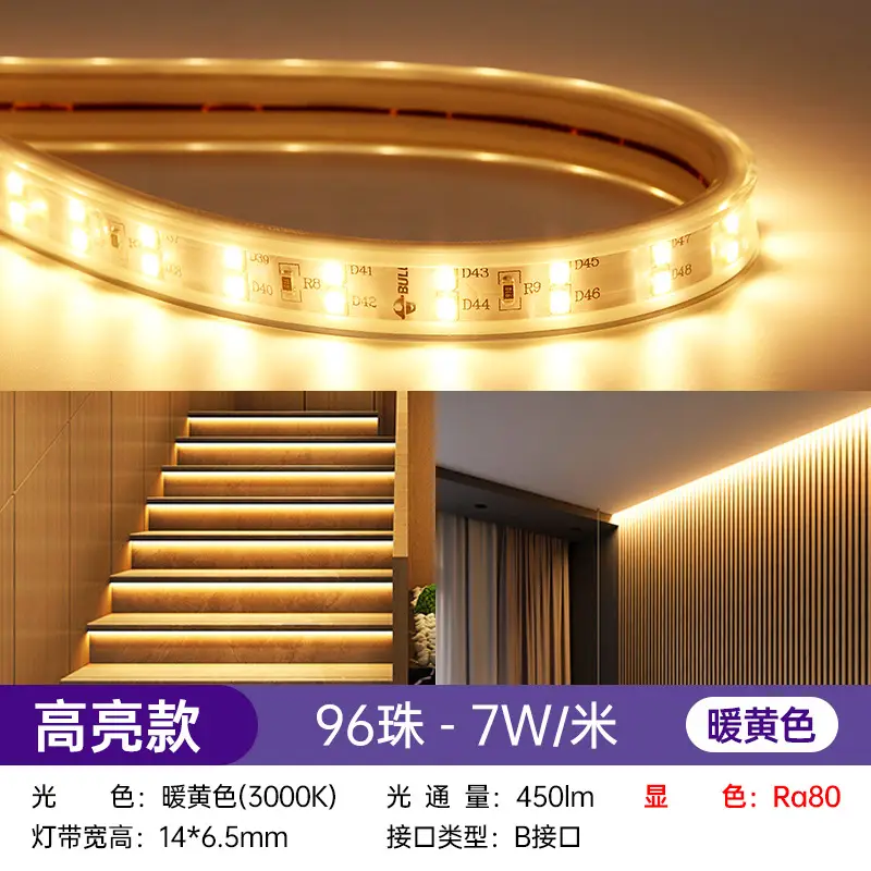 LED Ceiling Light Strip 220V High Voltage Living Room