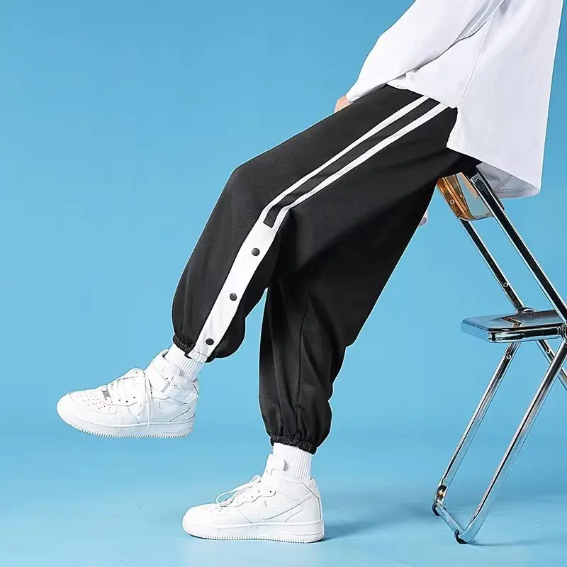 Men's Casual Trousers Spring Autumn Trendy Loose Swept Pants - Image 5