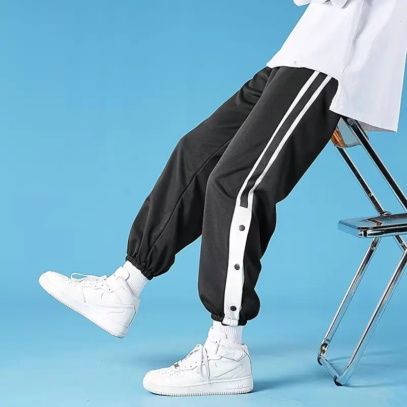 Men's Casual Trousers Spring Autumn Trendy Loose Swept Pants - Image 3