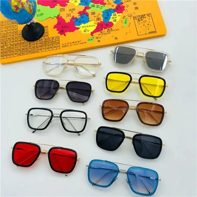 Spider-Man Iron Man Sunglasses Men Black - Image 9