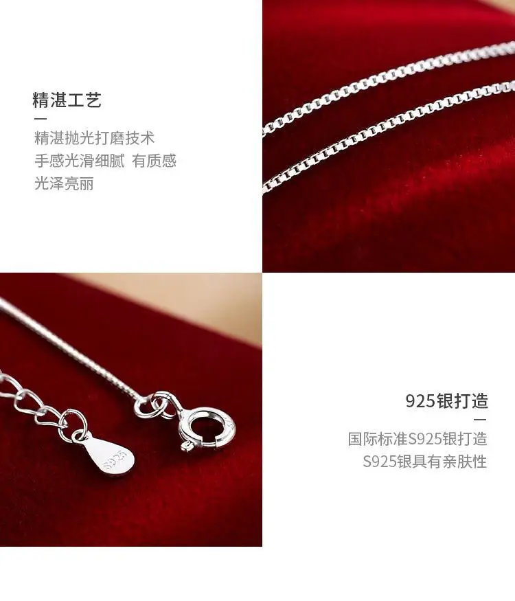 925 Sterling Silver Pearl Necklace for Women — feature 10