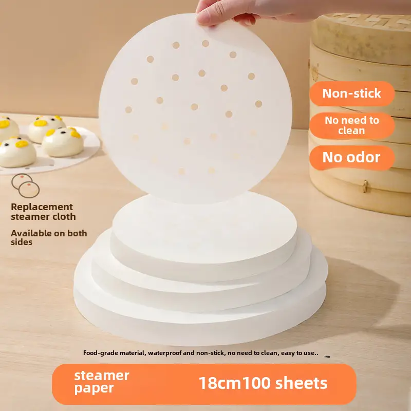 Steamer Paper for Buns Non-Stick Oven Use - Image 16