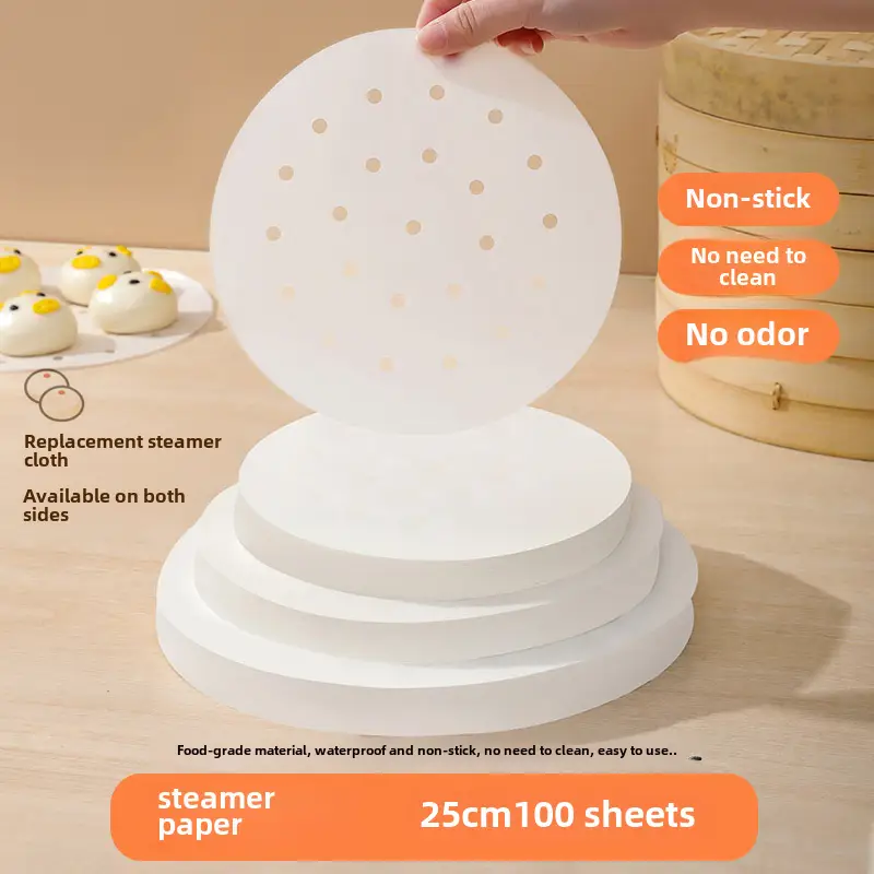 Steamer Paper for Buns Non-Stick Oven Use - Image 22