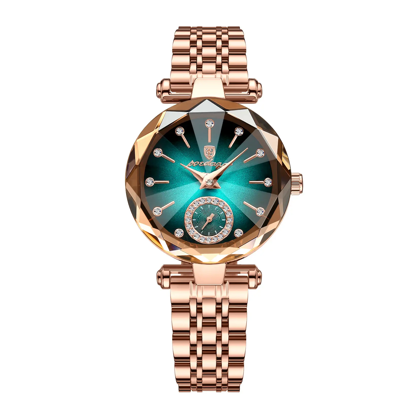 Swiss Ultra-Thin Quartz Watch for Women Rose Gold - Image 8