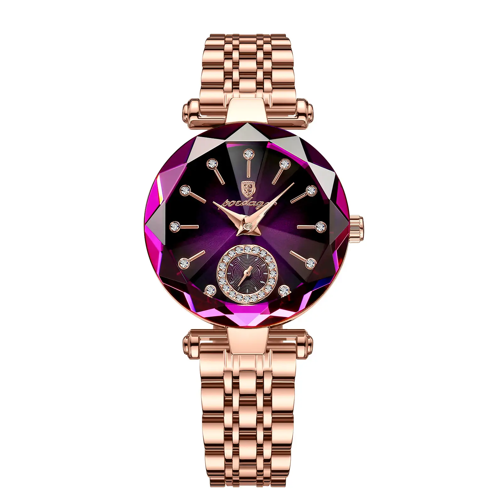 P719 Rose Gold Purple Steel Strip