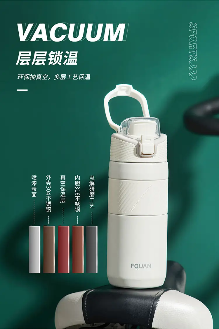 316 Stainless Steel Sports Water Cup with Direct Lid — feature 33