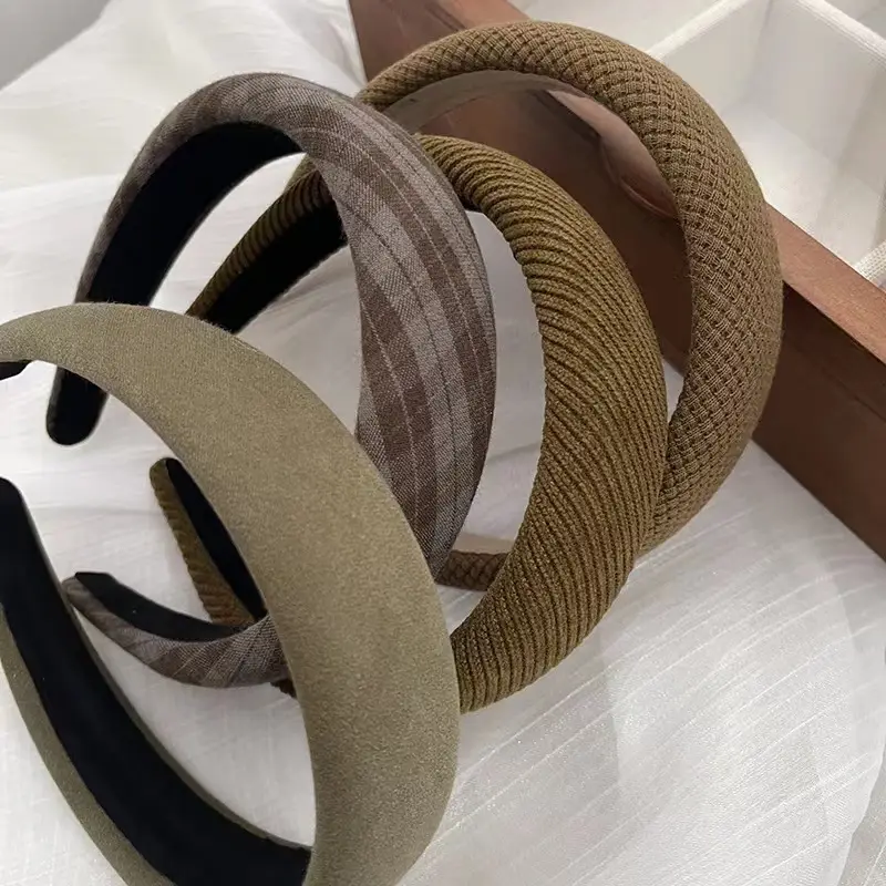 Super White Pique Leather Hair Band for Women