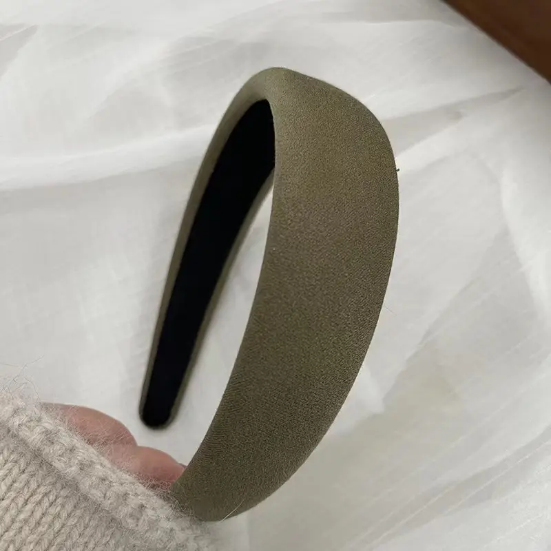 Super White Pique Leather Hair Band for Women