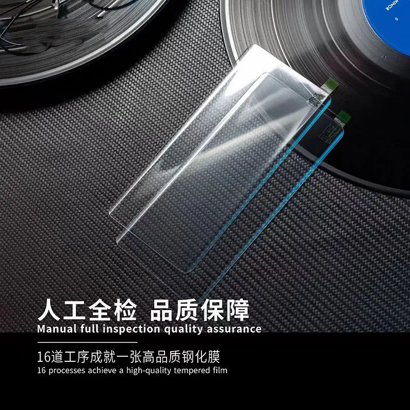 UV Tempered Film for Xiaomi 12 Pro HD, Full Coverage, Curved, Clear, 1 Pc - Image 7
