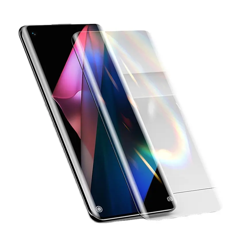 UV Tempered Film for Xiaomi 12 Pro HD, Full Coverage, Curved, Clear, 1 Pc - Image 8