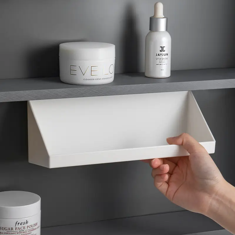 Transparent Mirror Cabinet Storage Rack for Bathroom Cosmetic Storage