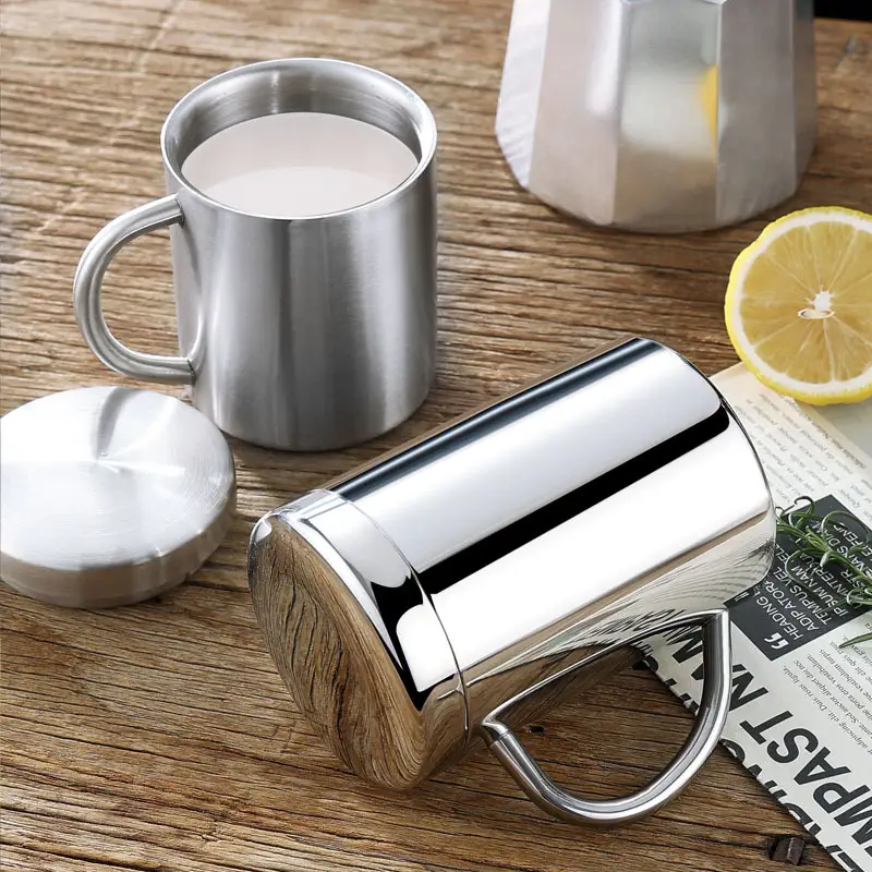 304 Stainless Steel Children's Water Cup with Lid - Image 5
