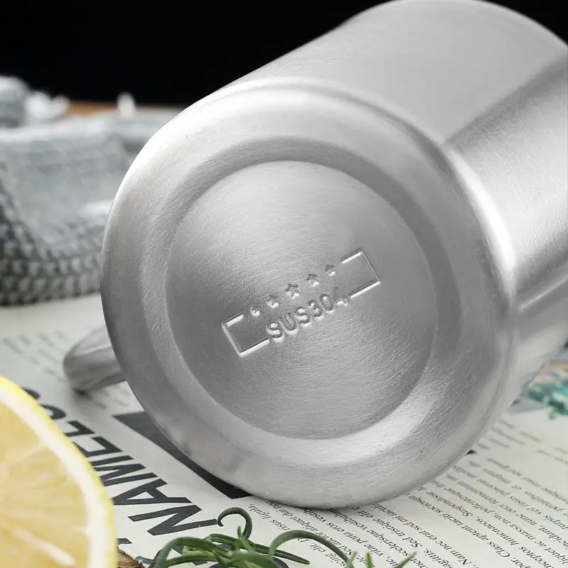 304 Stainless Steel Children's Water Cup with Lid - Image 7