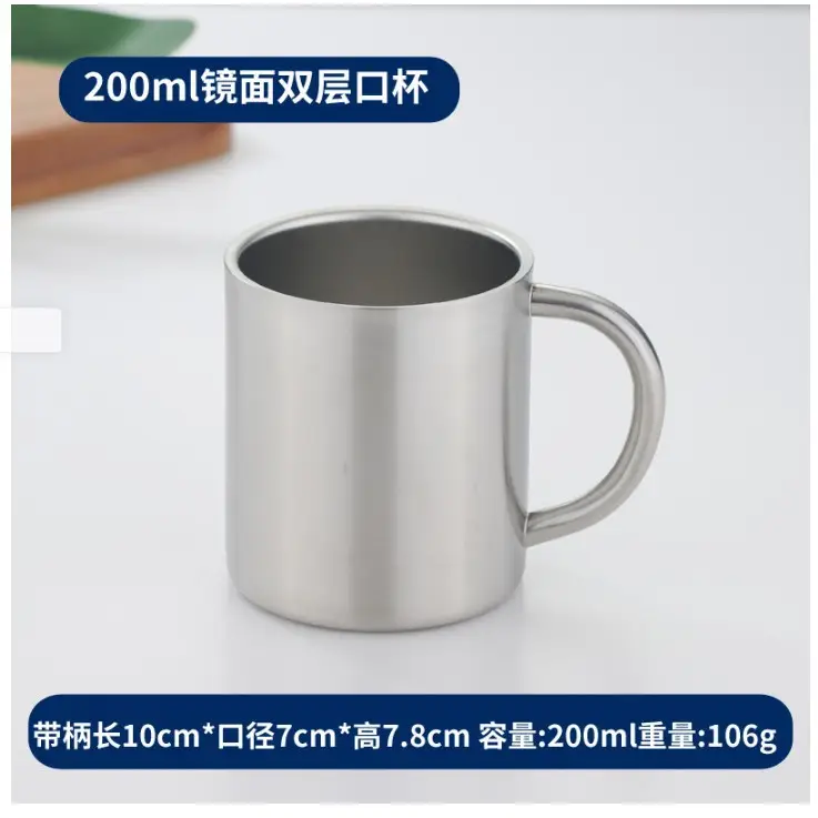 304 Stainless Steel Children's Water Cup with Lid - Image 3