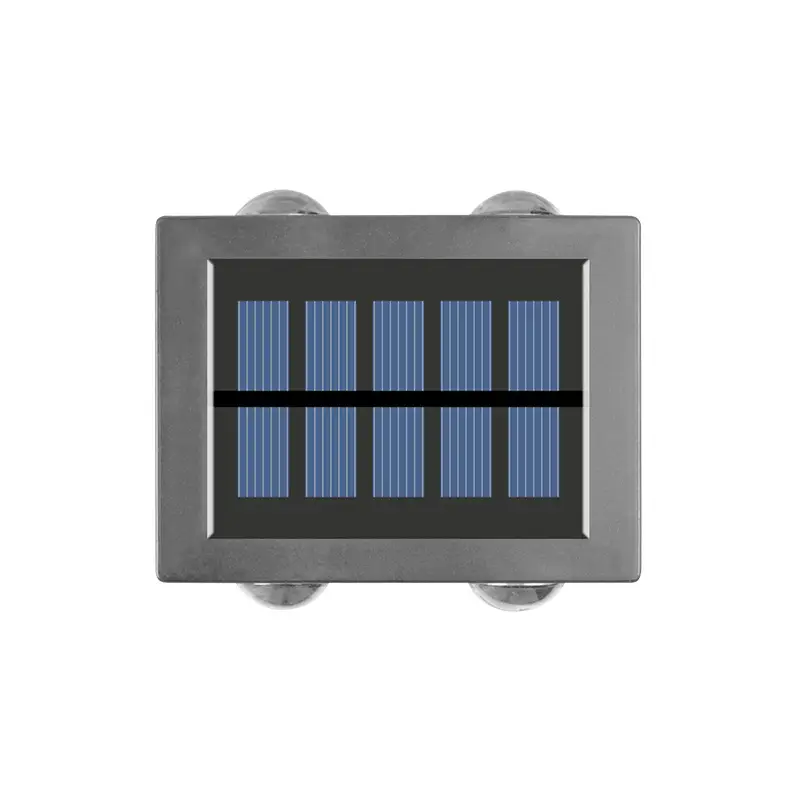 Solar Wall Light 4LED White Outdoor Garden Light