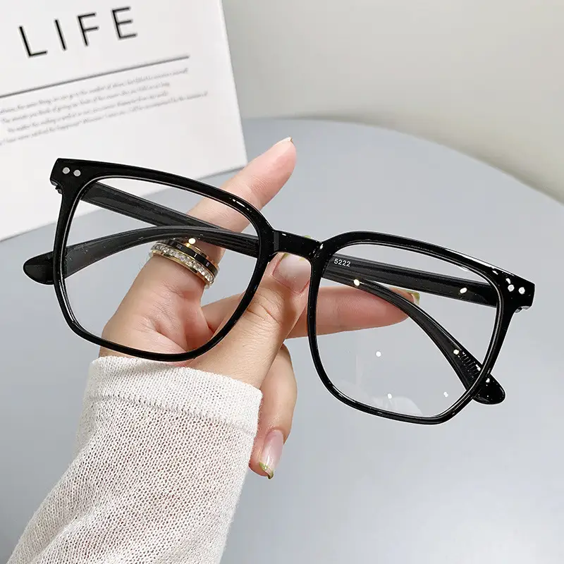 2025 Trendy Clear Blue Glasses for Women Men - Image 7