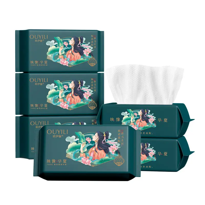 Pure Cotton Face Wash Towel 50 Pcs 20x20cm