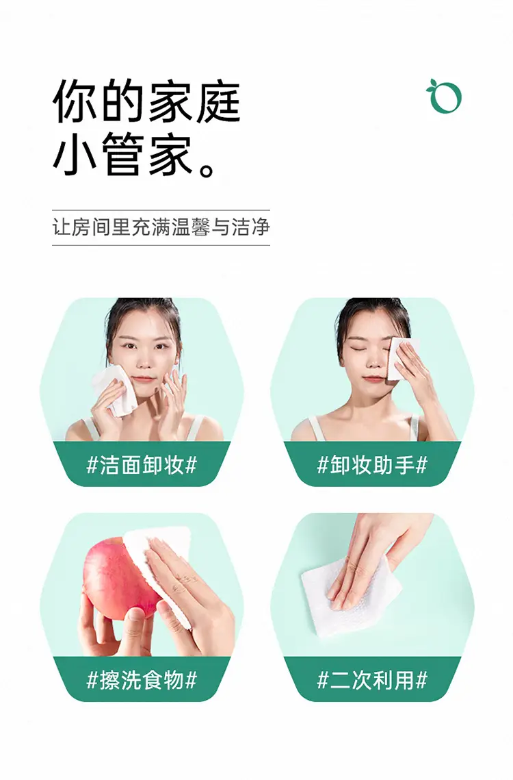 Pure Cotton Face Wash Towel 50 Pcs 20x20cm — feature 34