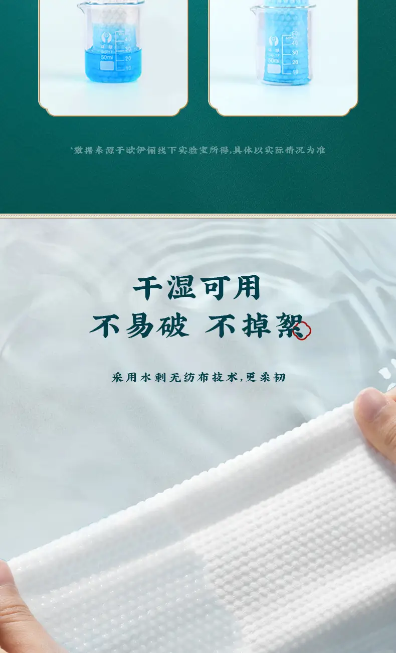 Pure Cotton Face Wash Towel 50 Pcs 20x20cm — feature 9
