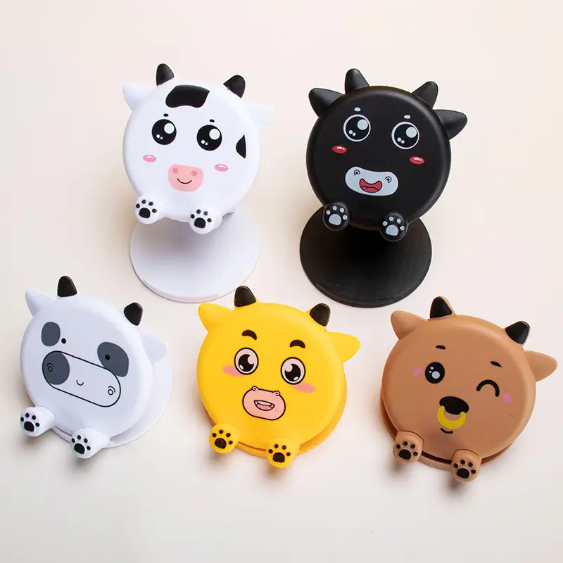 Cute Cartoon Cat Mobile Phone Stand Set of 6 - Image 3