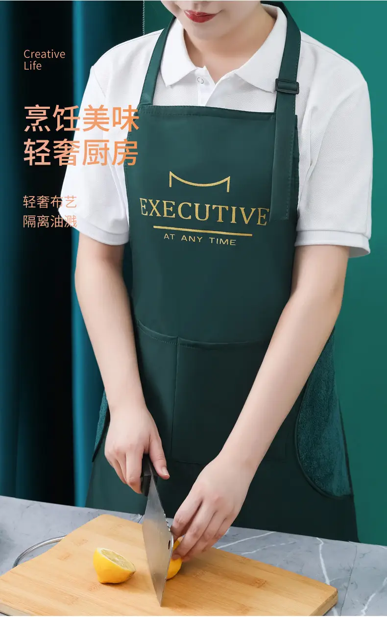 Women Waterproof Apron for Kitchen Use — feature 16