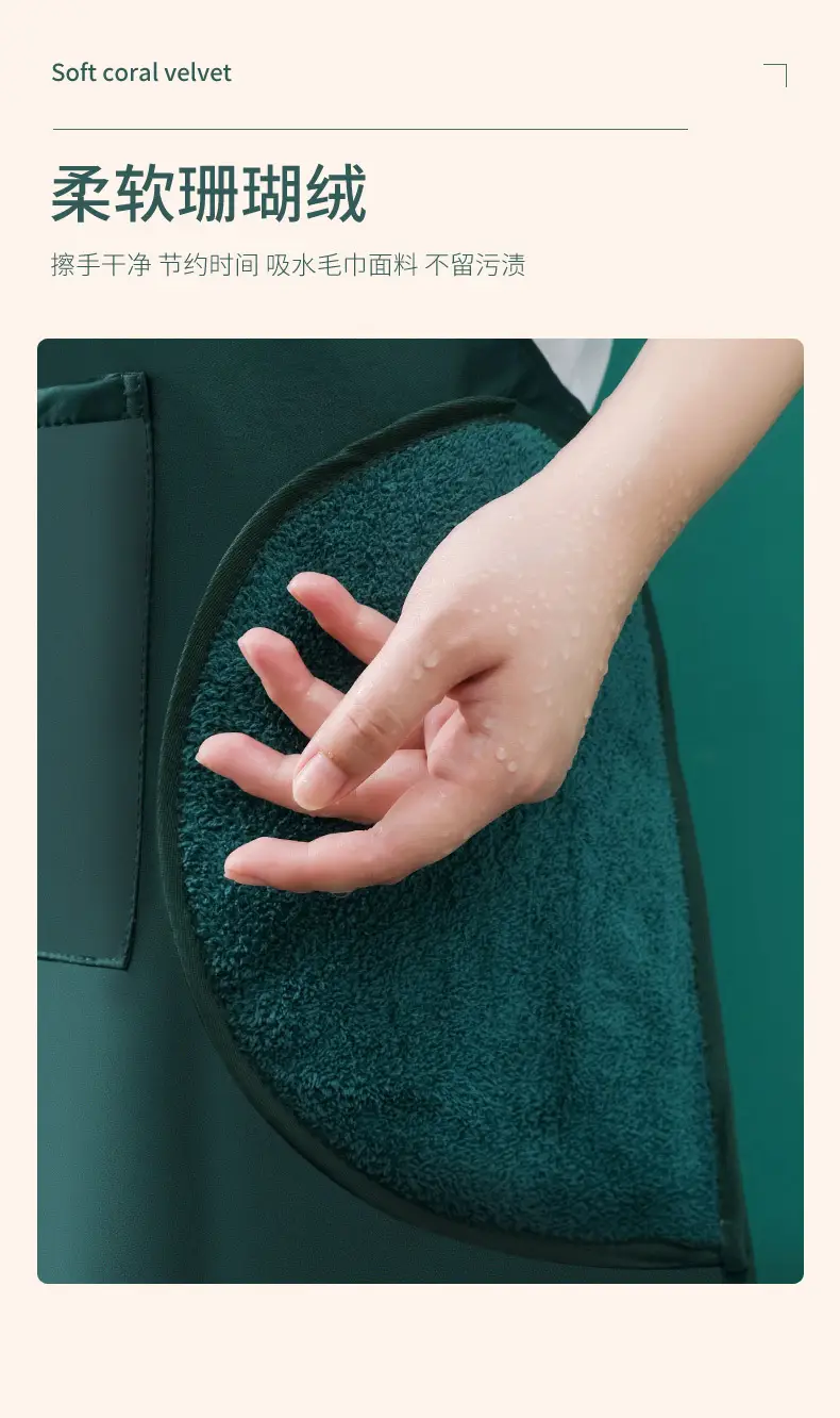 Women Waterproof Apron for Kitchen Use — feature 19