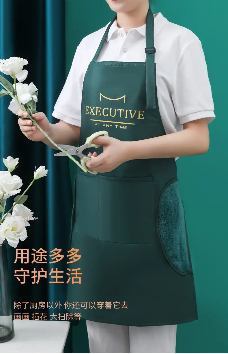 Women Waterproof Apron for Kitchen Use — feature 22