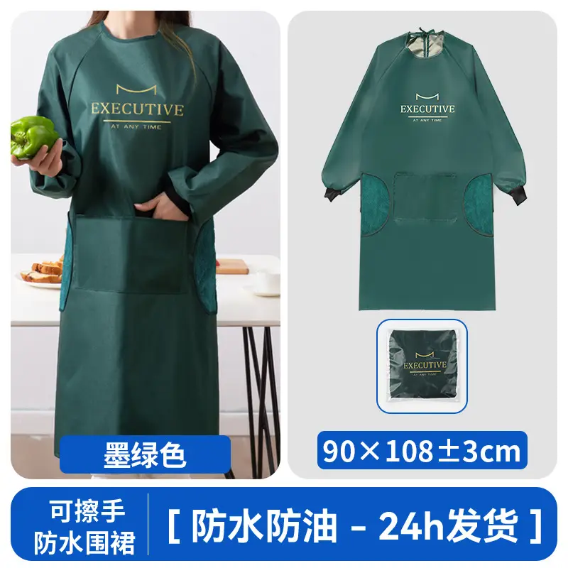 Women Waterproof Apron for Kitchen Use - Image 4
