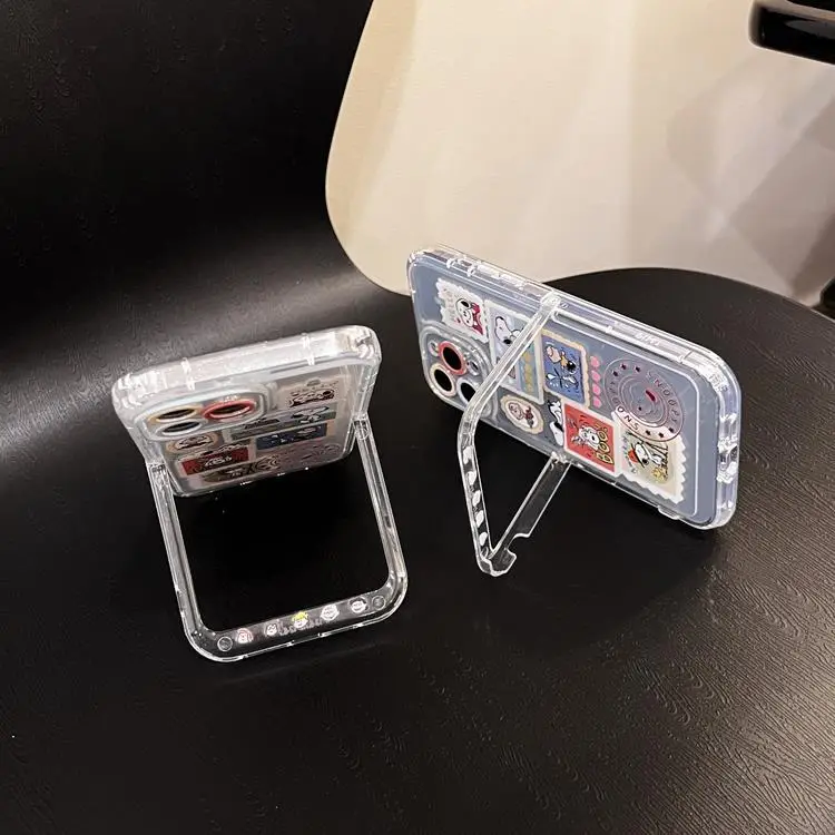 Transparent Cartoon Puppy iPhone 14 Pro Max Case 12"
