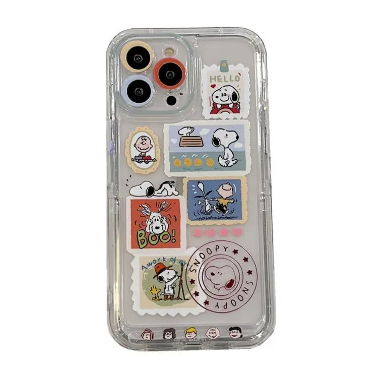 Transparent Cartoon Puppy iPhone 14 Pro Max Case 12" — feature 12