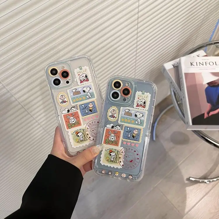 Transparent Cartoon Puppy iPhone 14 Pro Max Case 12" — feature 6