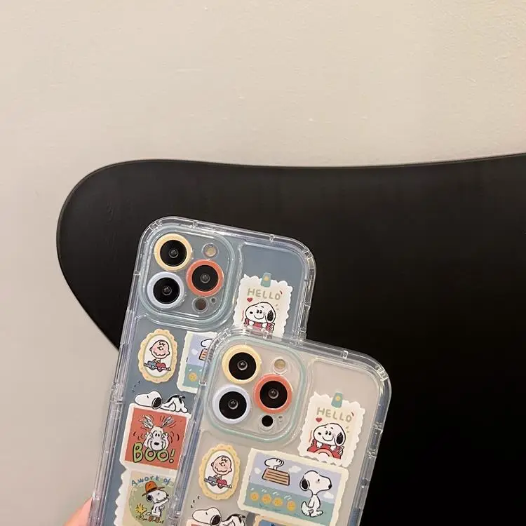 Transparent Cartoon Puppy iPhone 14 Pro Max Case 12" — feature 9