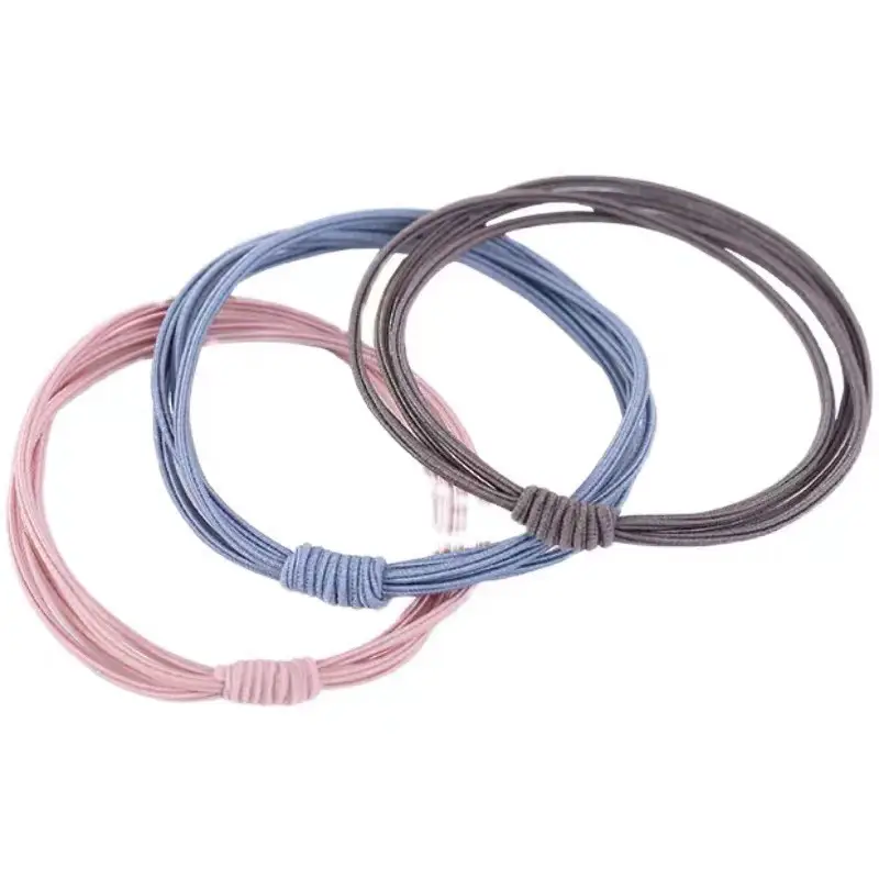 Korean Fashion 20 Filling Rubber Bands for Girls Ponytail Hair Accessories - Image 7