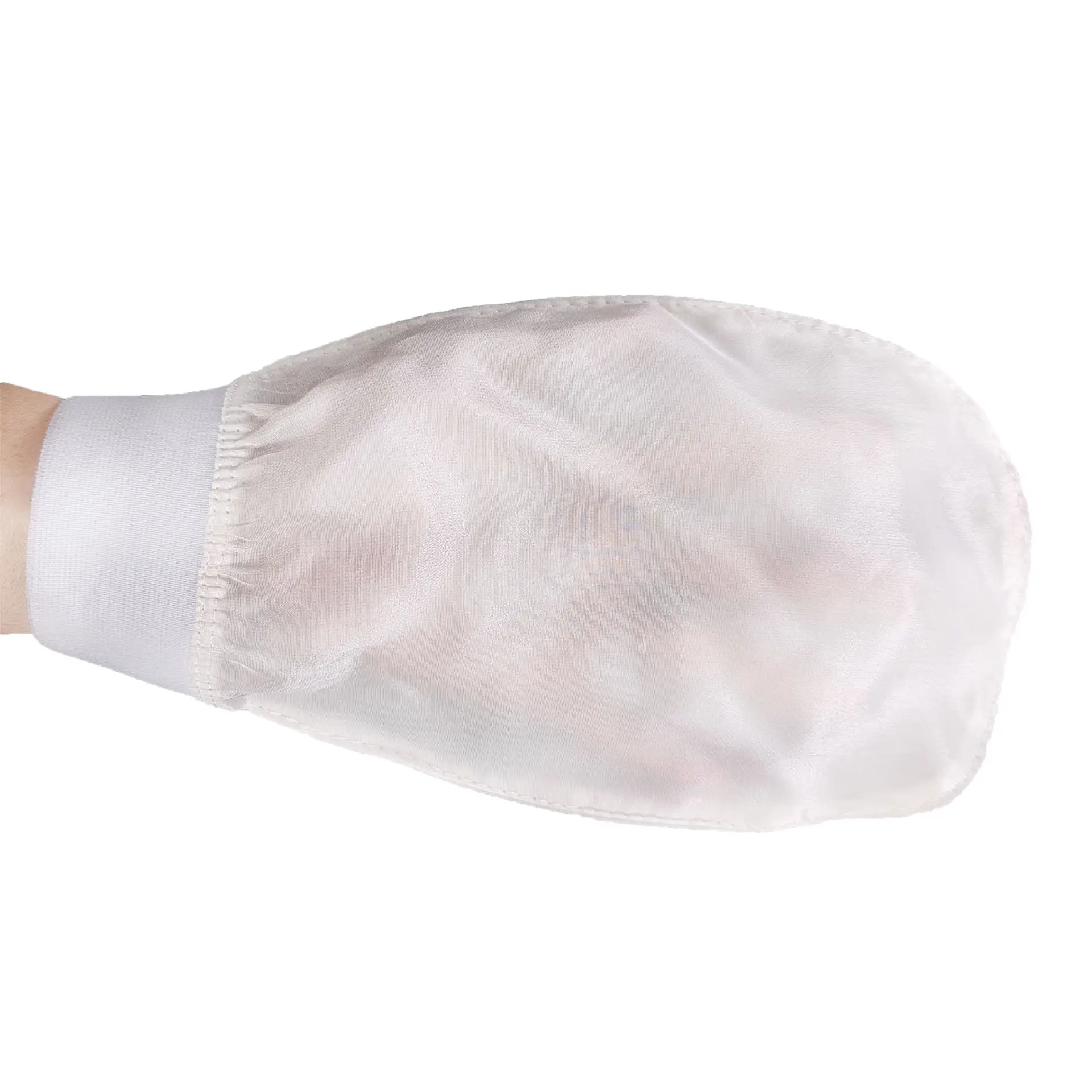 Turkish Silk Bath Gloves Green Ultra-Fine Skin-Free Scrub Towel — feature 10
